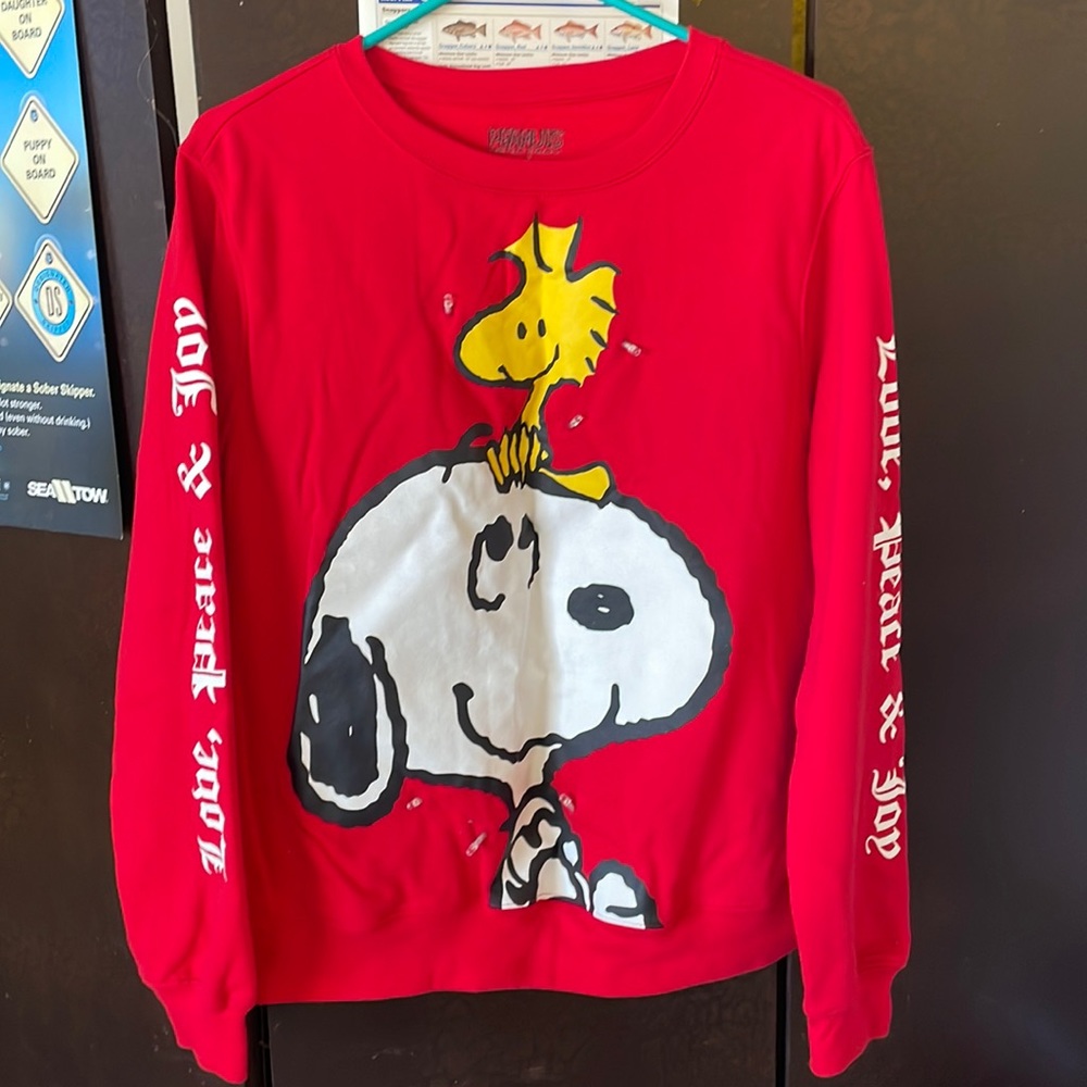 Peanuts Snoopy red sweatshirt size 2X